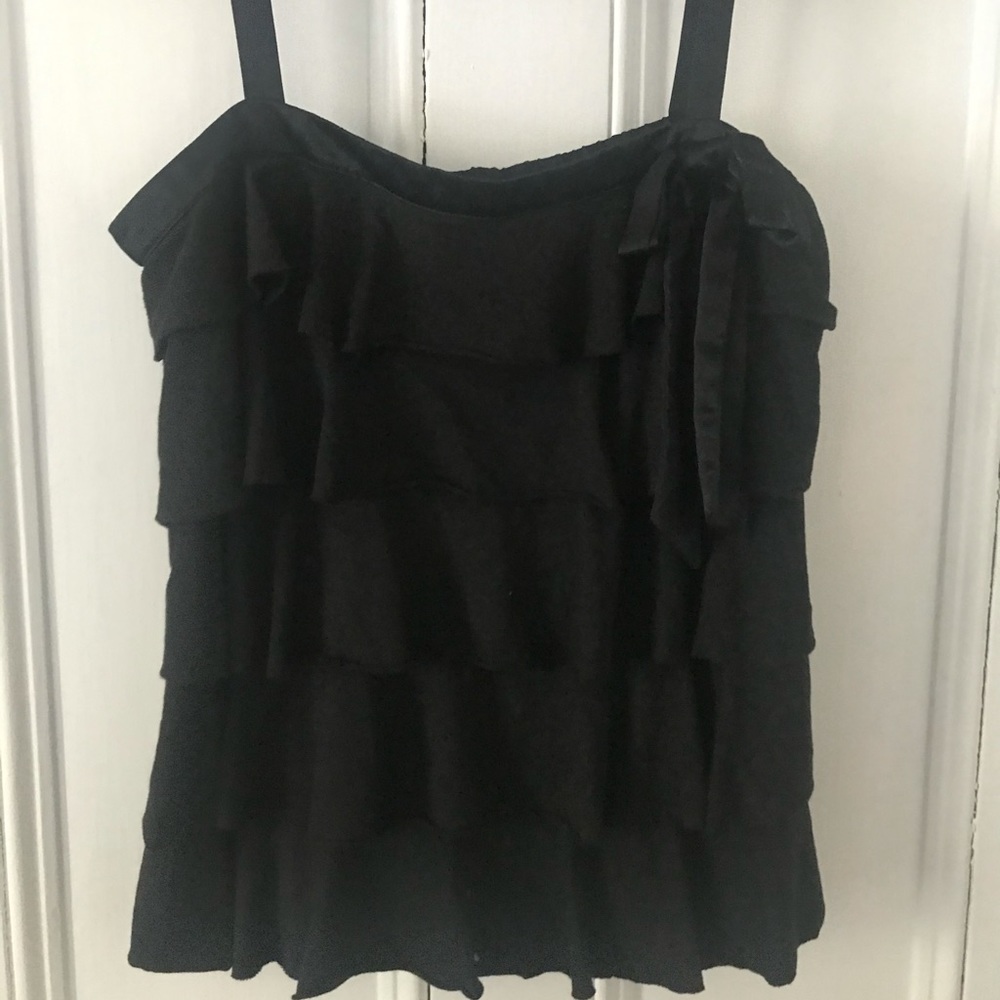 Ruffled LOFT Party tank top